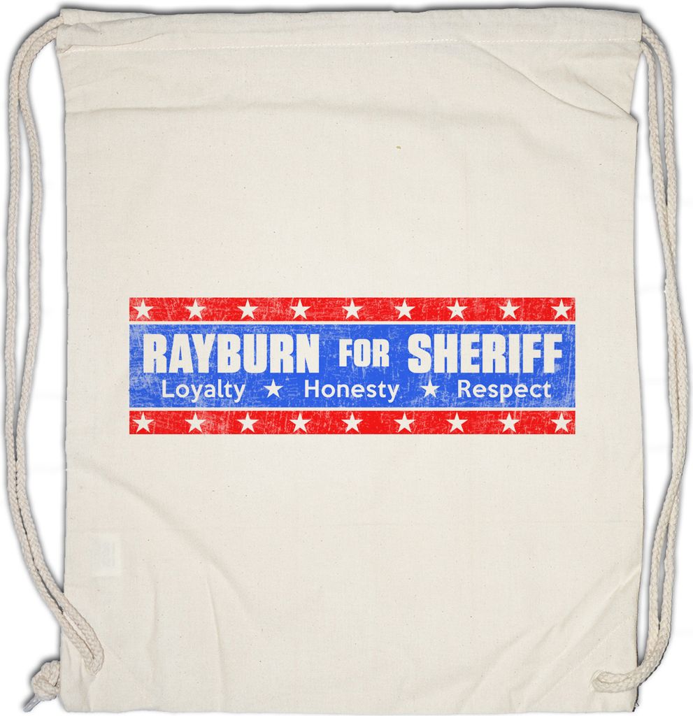 Urban Backwoods Rayburn For Sheriff, Turnbeutel, Farbe: Beige
