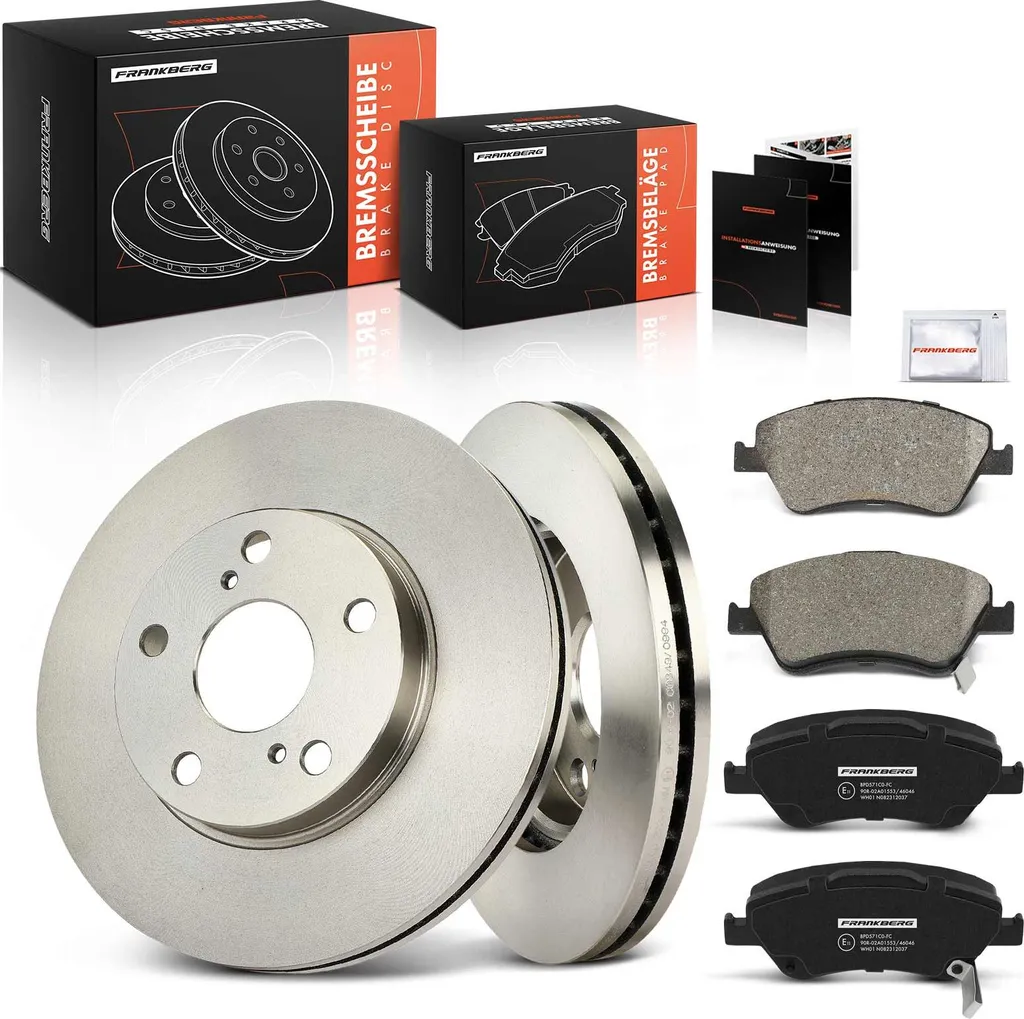 Supprimer Vibrations Freinage Toyota Auris avec Disques et Plaquettes