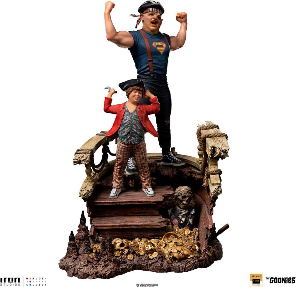The Goonies Deluxe Art Scale Statue 1/10 Sloth and Chunk 30 cm