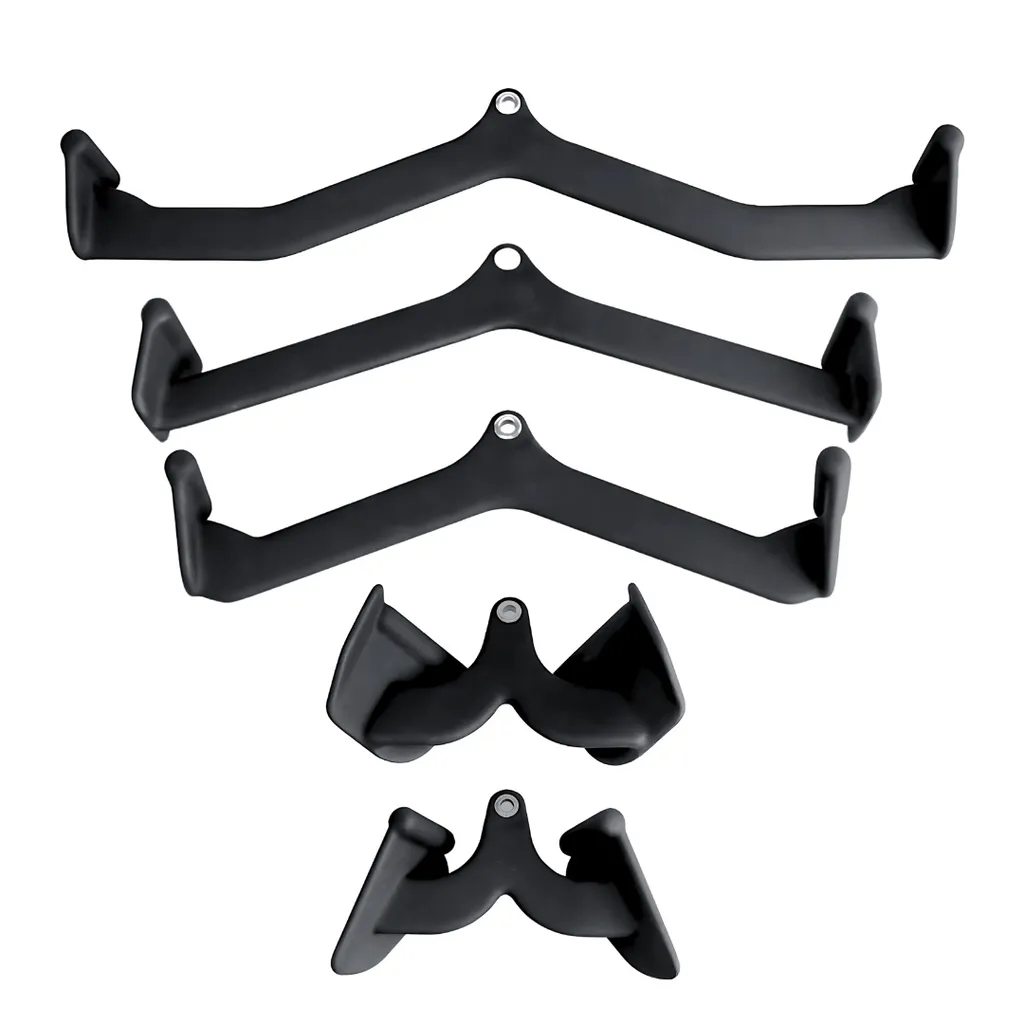 Accessoires de Tirage et Rowing pour Home Gym - Set 5 Poignées Multi Grip