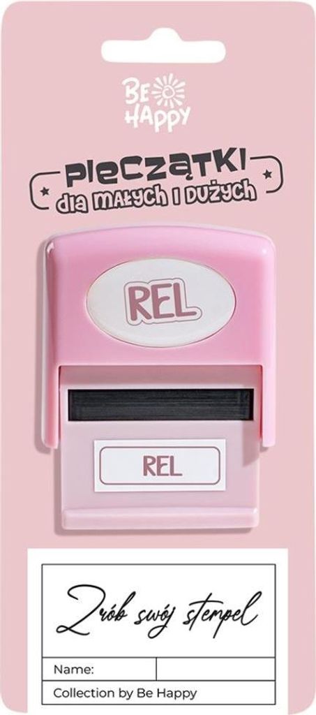 Stempel mit Aufschrift – Rel – Be-Happy Gifts