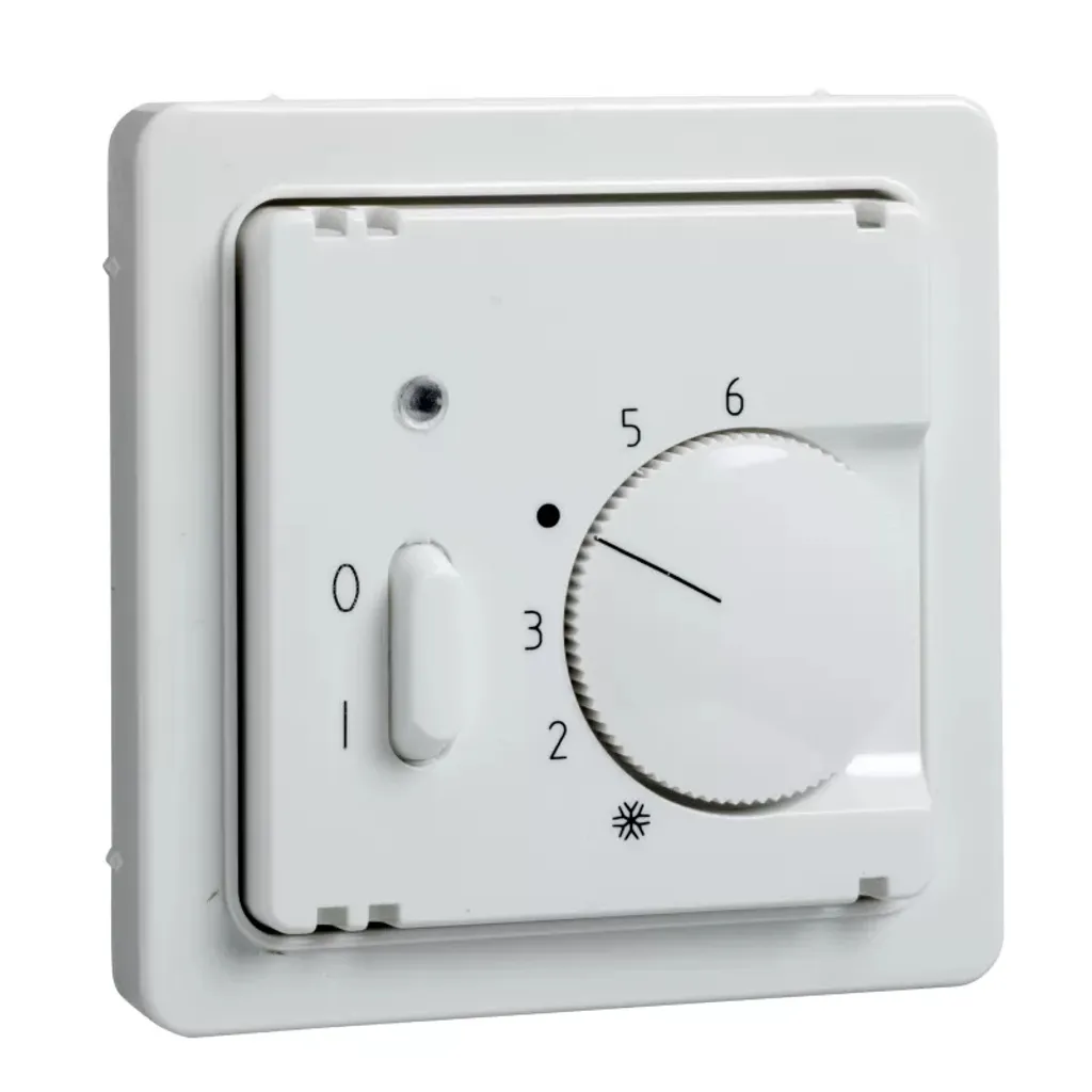 Cache interrupteur blanc 227124 pour rénovation et finition électrique
