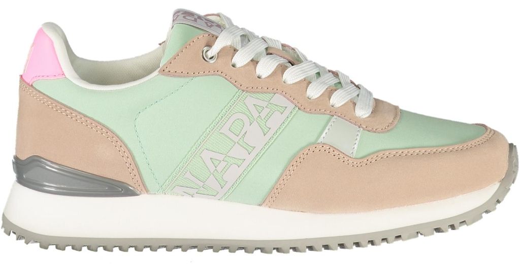 Damen Sportschuhe Grün - Mit Kontrastdetails & Herausnehmbarem Fußbett
