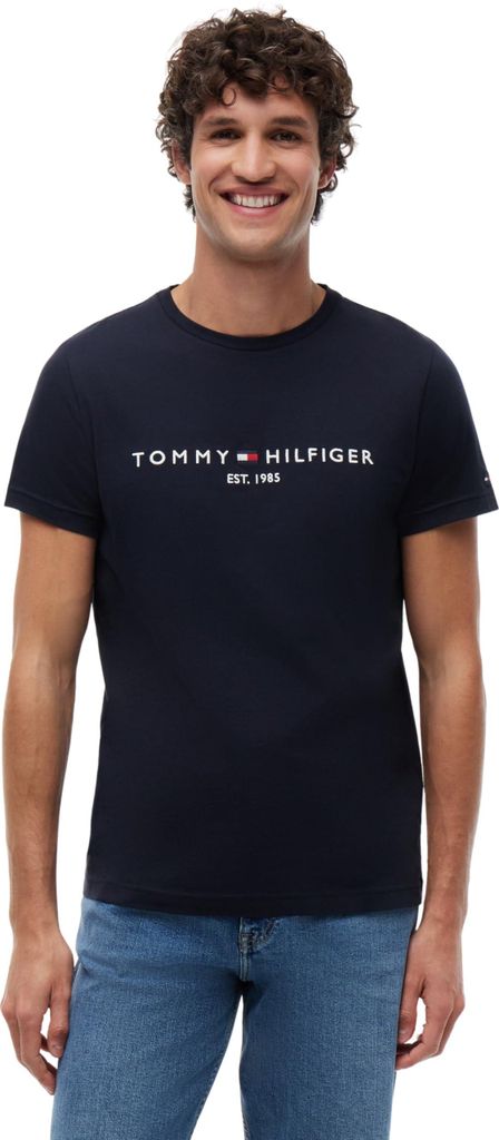 Tommy Hilfiger T-shirt met ronde hals Productafbeelding 
