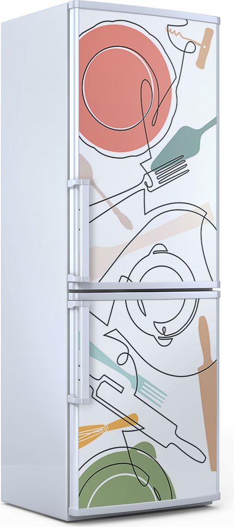 Magnete Dekorative - 70 cm x 190 cm - Küche - Magnetmatte Kühlschrankmagnete - Küchenutensilien