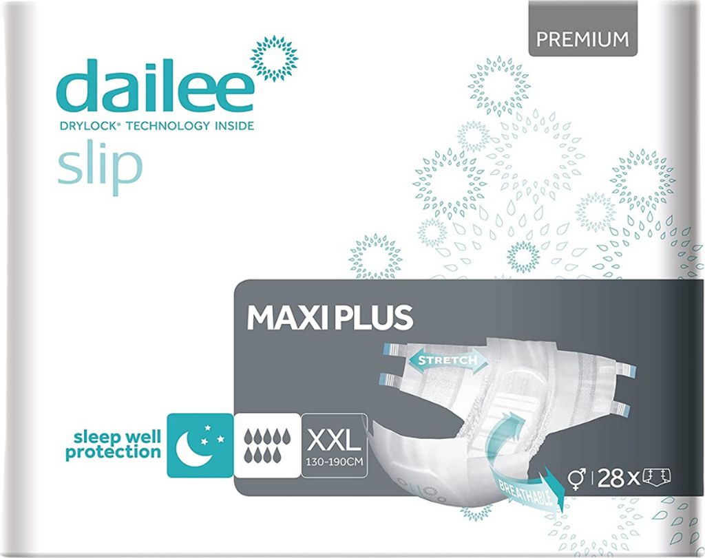 Dailee Slip Maxi Plus XXL - 30x Windeln für Erwachsene -  Produktbild 