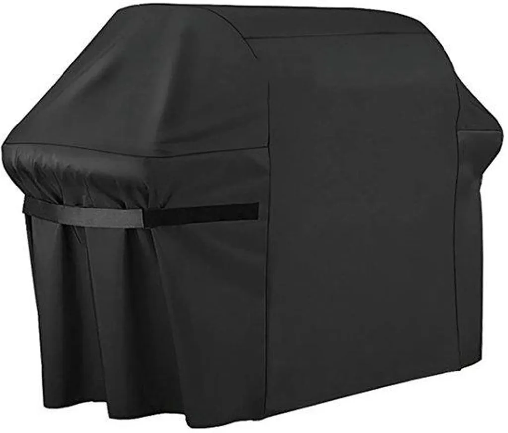 Bâche de Protection Barbecue en Oxford 600D Noir Résistant aux UV