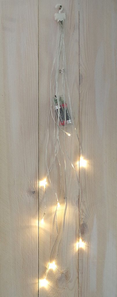 8er LED Bündel-Lichterkette mit Timer warmweiß  Produktbild 