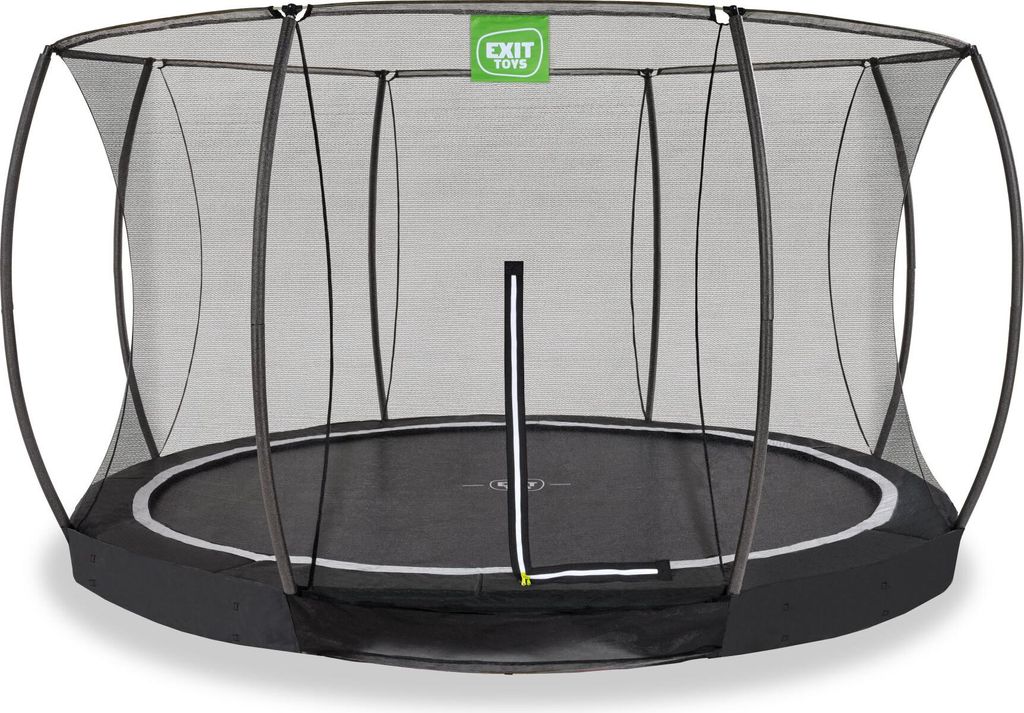 EXIT Black Edition Trampoline ø366cm – Enterré – Trampoline Image du produit 