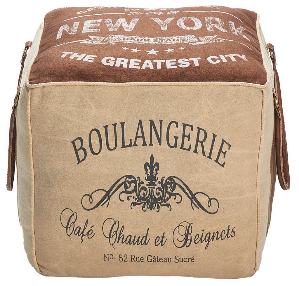 Kobolo Sitzpouf Pouf Sitzwüfel Hocker - BOULANGERIE - aus Produktbild 