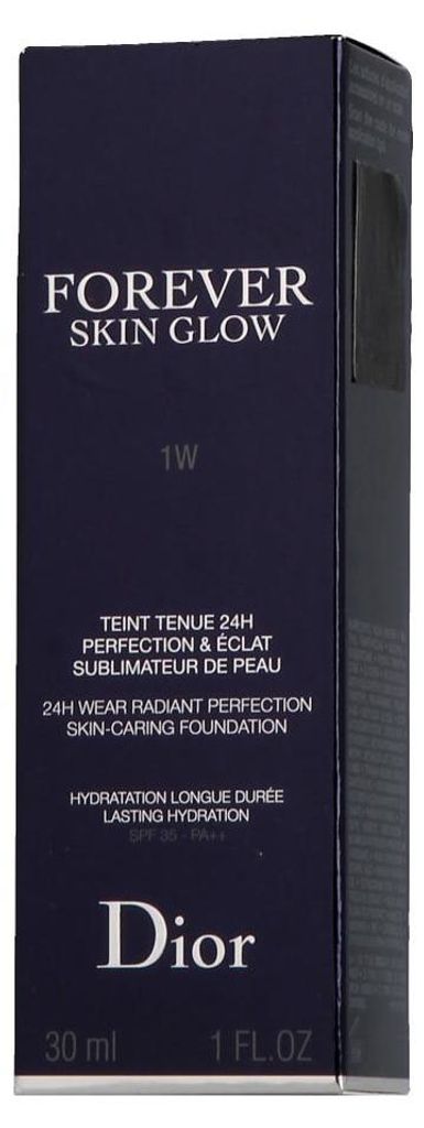 Dior Forever Skin Glow, odcień 1W (30 ml) Zdjęcie produktu 