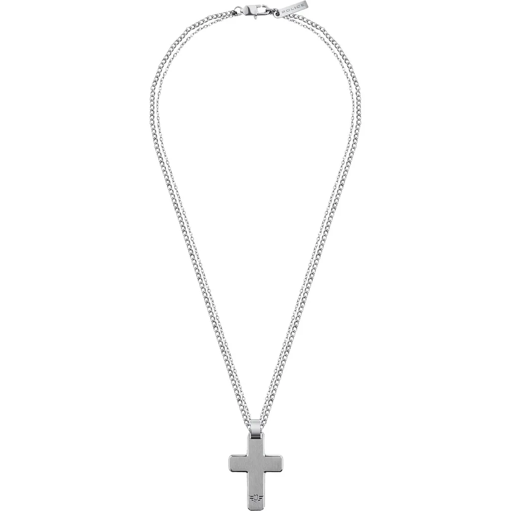 Collier Police Hinged Robuste en Acier Gris Anthracite Design Unique