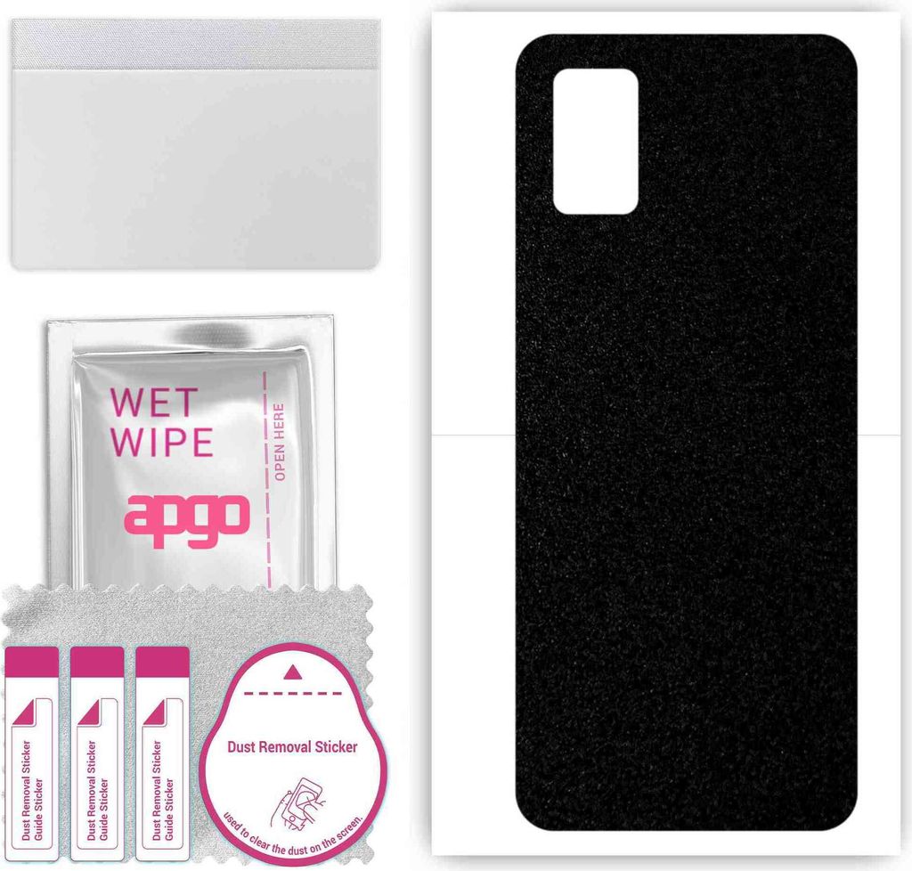 apgo Rückseite Schutzfolie, Skin, kompatibel mit ZTE Blade V20 Smart, Hinten Displayschutzfolie aus Vinylfolie, kratzfest, einfache Montage - Matt...