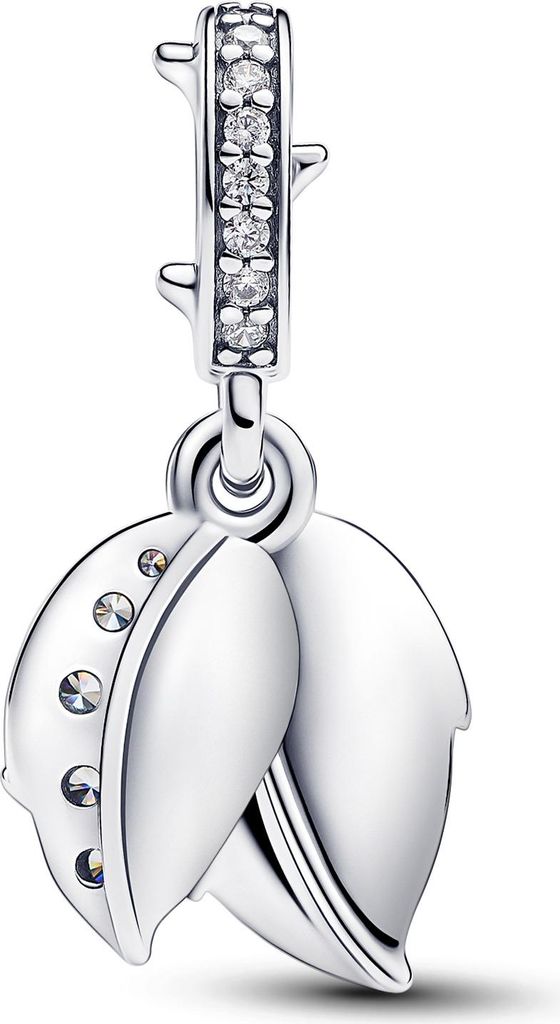 Charm Anhänger White Rose in Bloom von PANDORA,