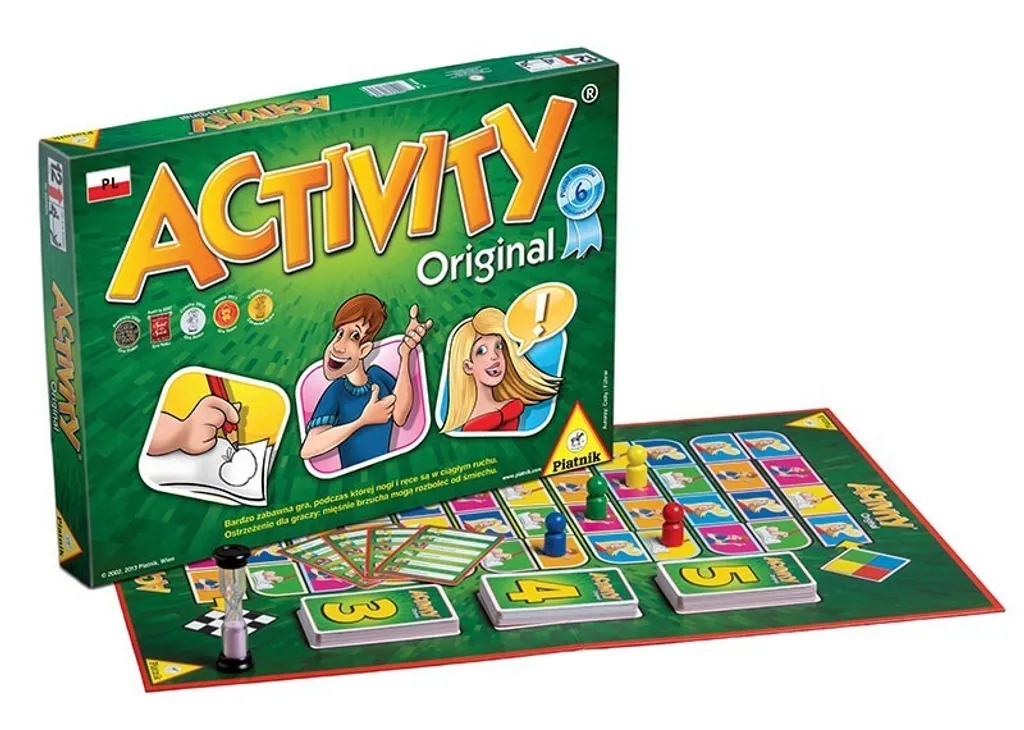 Jeu d'activité Créatif Piatnik avec Mimes et Dessins pour Toute la Famille