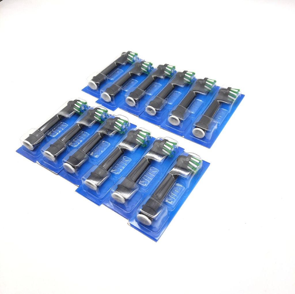 Oral-B Pro CrossAction opzetborstels, 12 stuks (verpakt in Productafbeelding 