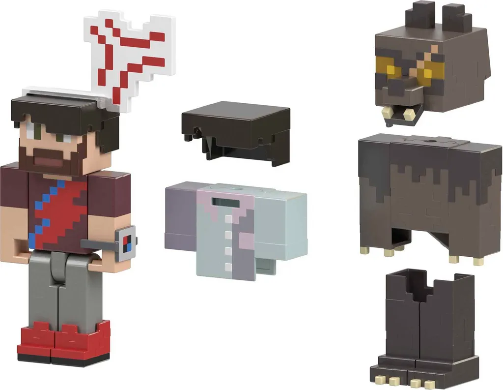 Minecraft Creator Series Pack Expansion Rugarou et Anger Vein Mattel