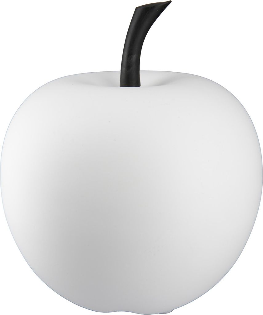 Gilde Apple "Portofino" matná biela V: 17 cm Ø 16 cm 32052 Obrázok produktu 