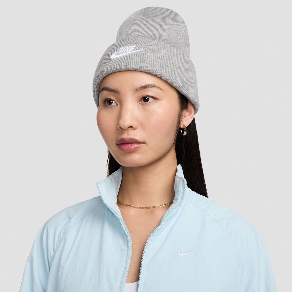 Nike U Nk Peak Beanie Tc Fut F24 L Dk Grey Heather/Black Dk Produktbild 