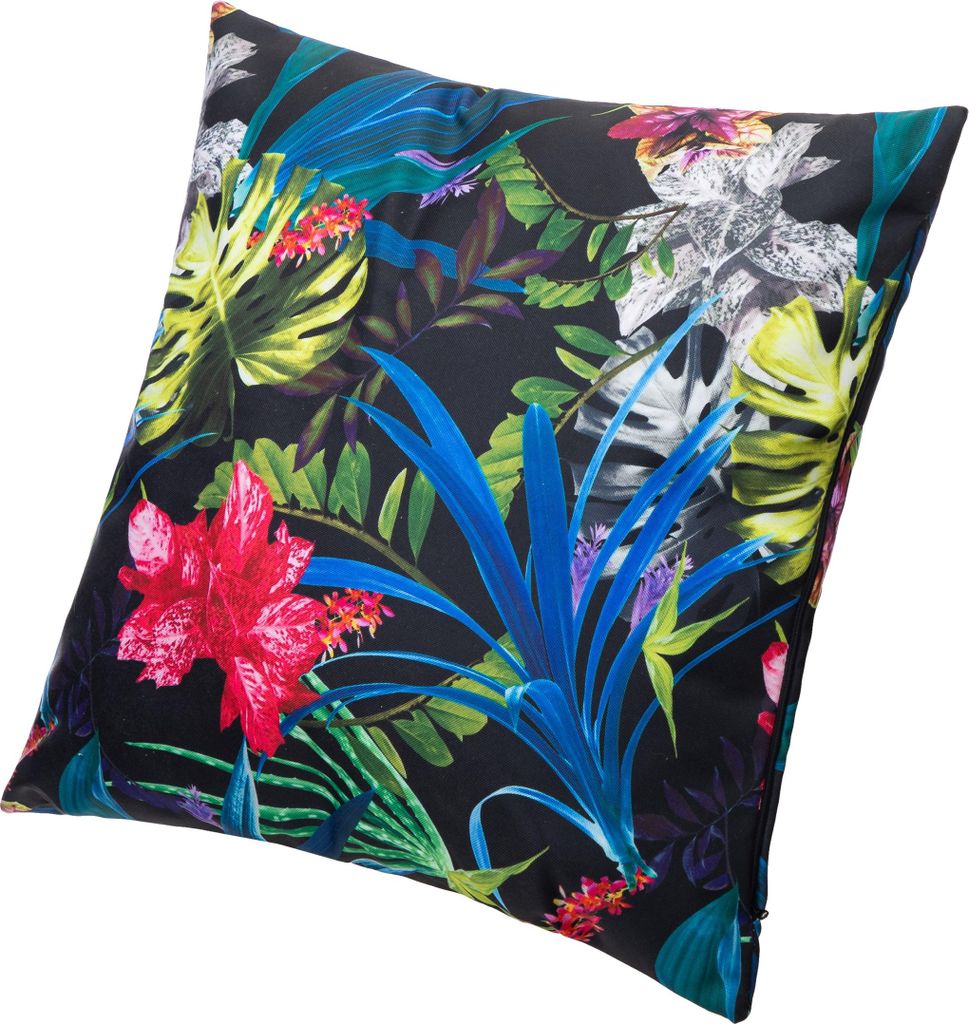 Gartenkissen „Verona“ 50×50 cm – wasserabweisend, UV-beständig, mit abnehmbarem Bezug | Hobbygarden