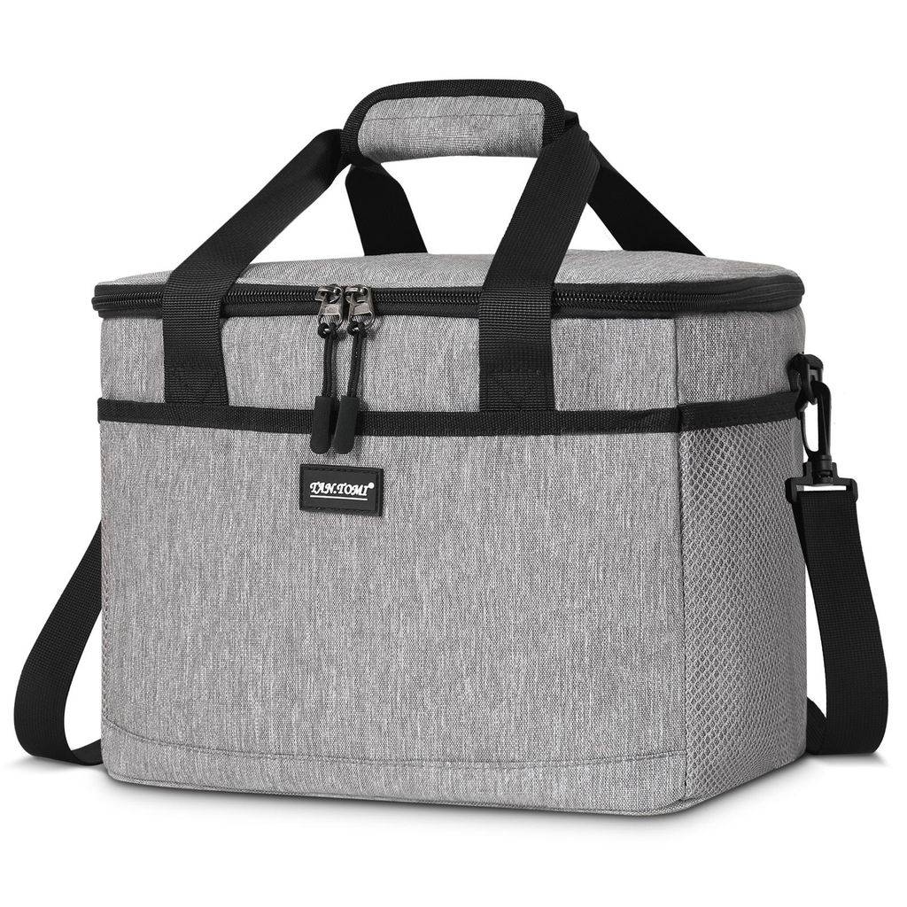 Thermobehälter Kühltasche Faltbar Thermobehälter für Essen mit Reißverschluss, 8.5L /15L / 24L , für Arbeit, Schule und Picknick