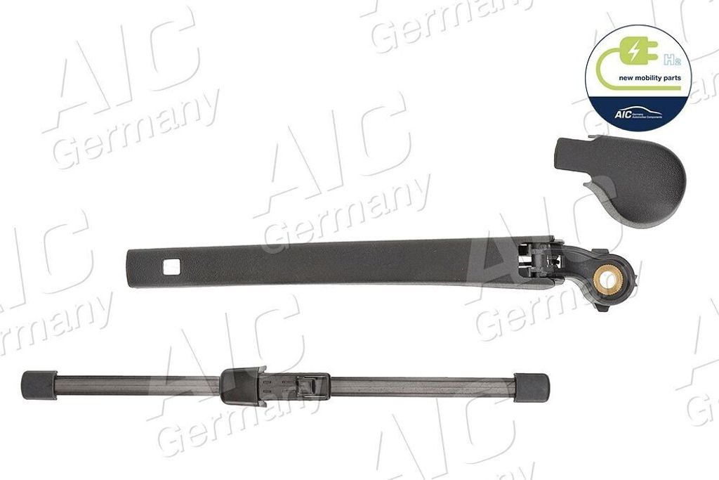 AIC 56859 Wischerarm Scheibenwischerarm Hinten für VW up! Schrägheck (121, 122, BL1, BL2) 250mm mit Wischblatt