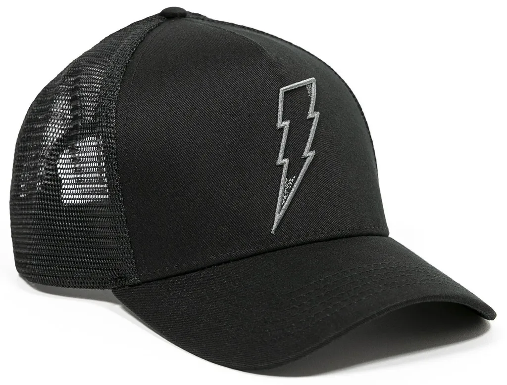 Casquette de Route John Doe Trucker Flash Black - Idéal Moto et Ville