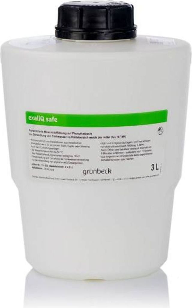 Grünbeck Mineralstofflösung exaliQ safe 3 Liter Produktbild 