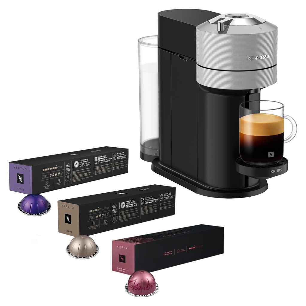 Krups XN 910B Nespresso Vertuo Next inkl. Vertuo Kapseln Produktbild 