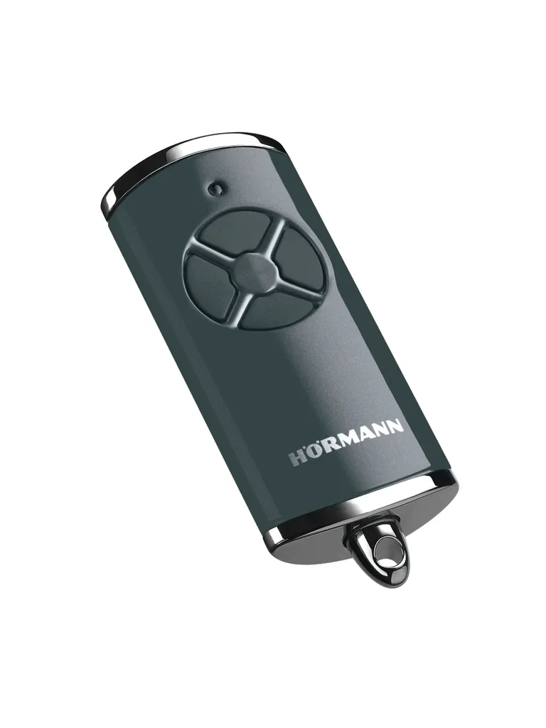 Télécommande Hörmann HSE4 868-BS BiSecur chrome et gris anthracite