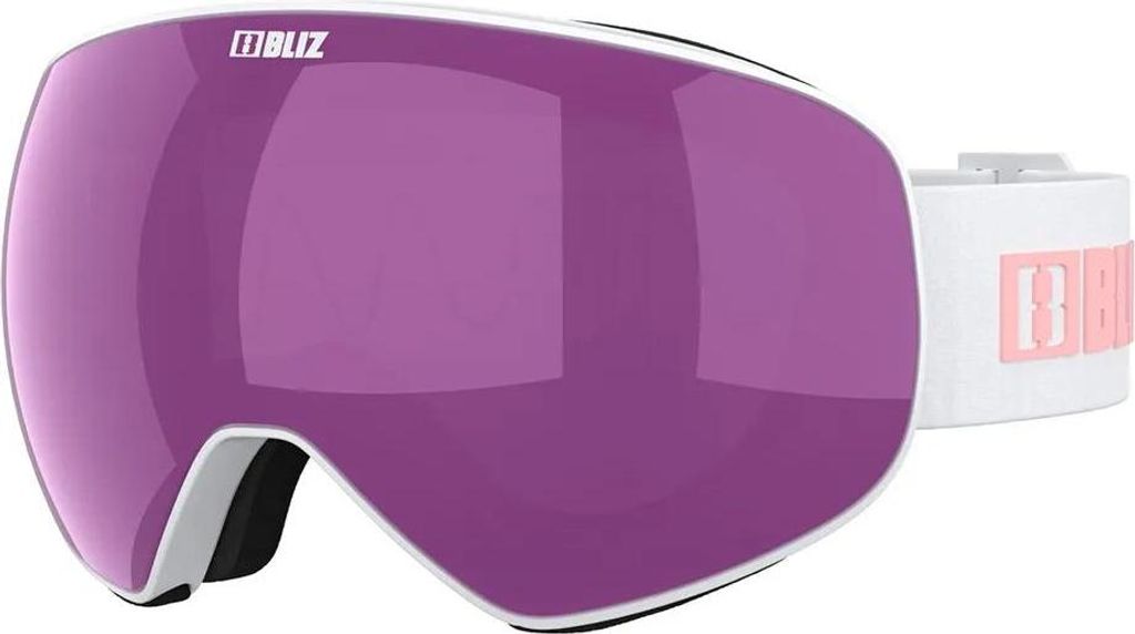 Bliz Floz Skibrille Weiß Brown Pink/CAT3 Herren,Damen Weiß Brown Pink/CAT3