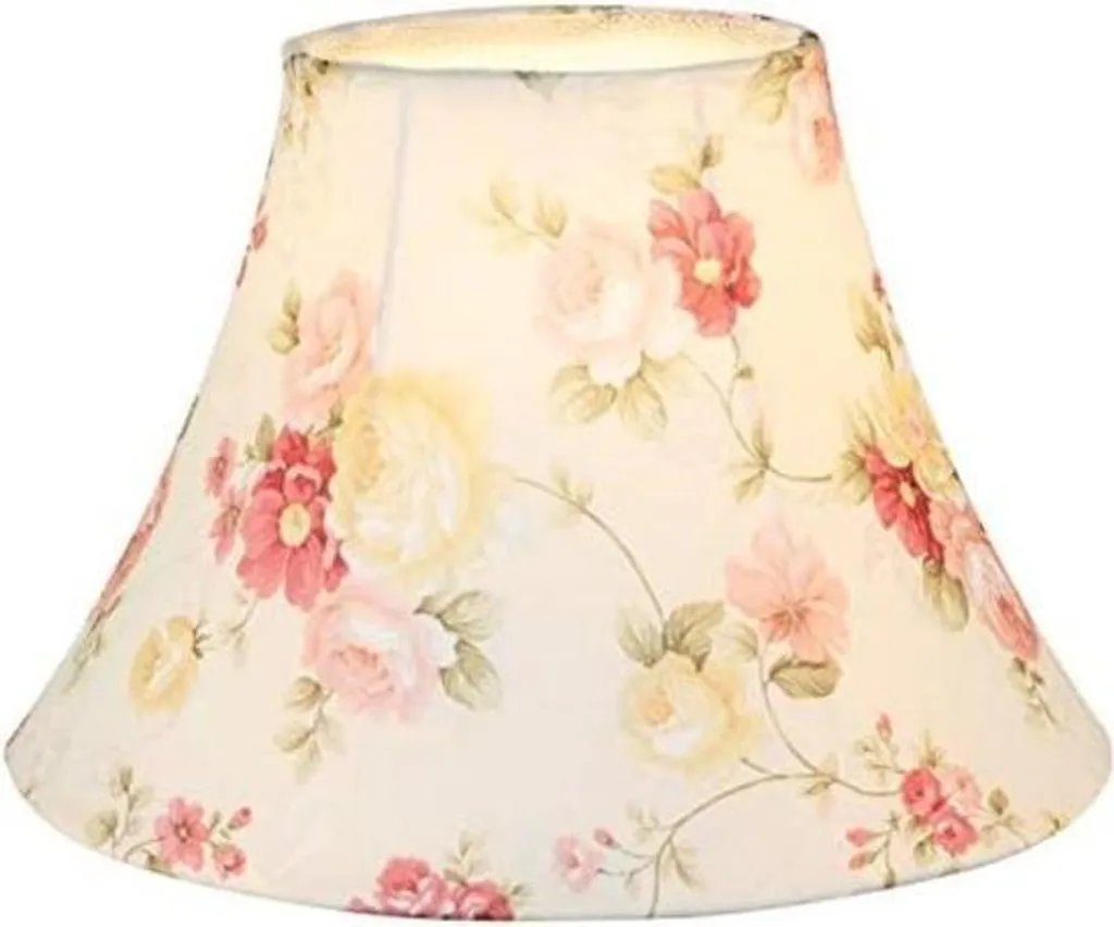 Abat-jour ovale blanc cassé pour lampe de chevet et grand lampadaire