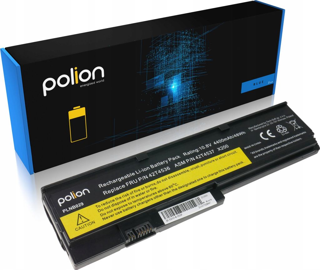 LENOVO ThinkPad Akku 42T4536 4400mAh POLION
