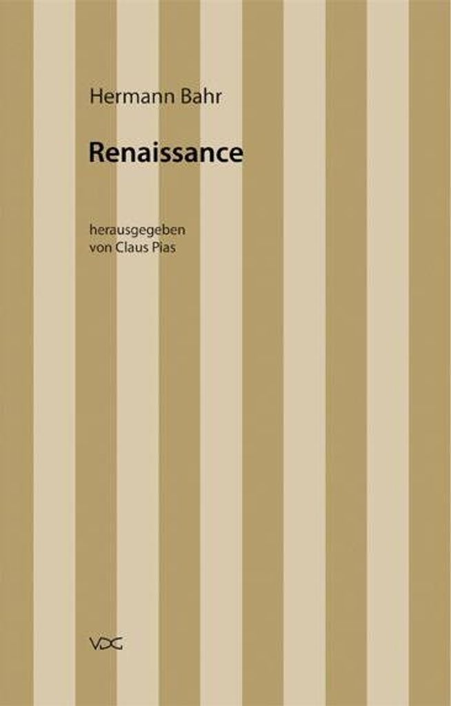 Kritik der Moderne 5. Renaissance