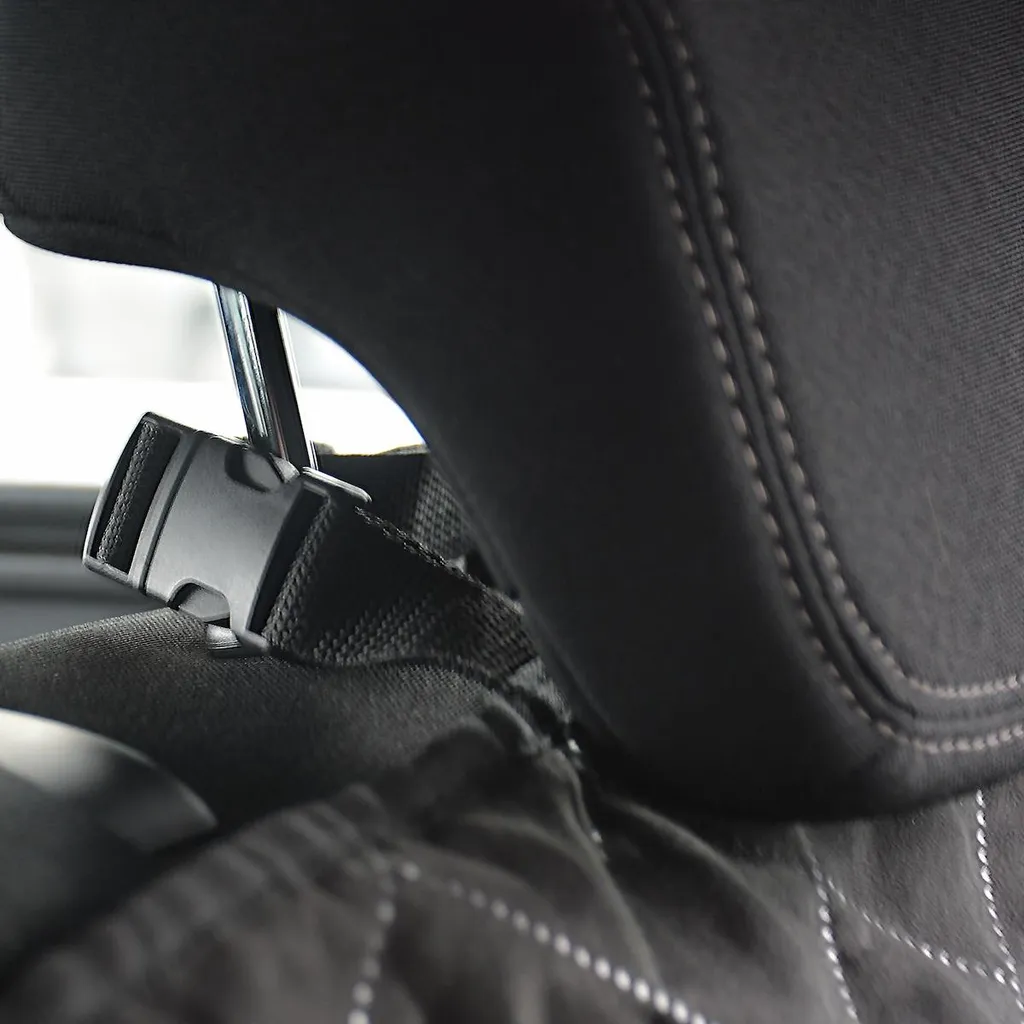 Couverture Duvo+ noire imperméable et résistante pour siège de voiture