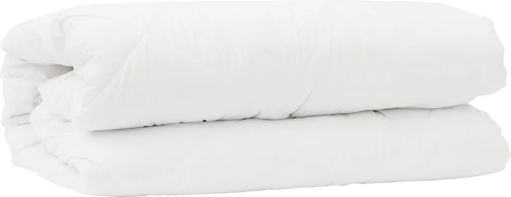 Set Biancheria vidaXL: Piumone e Cuscino Bianco per B&B e Case - 4