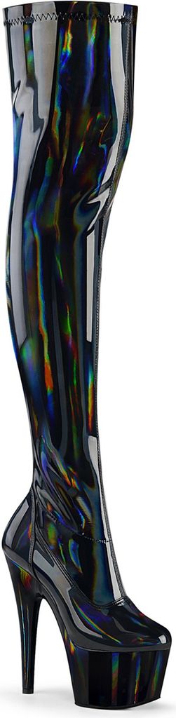 ADORE-3000HWR Damen Boots von Pleaser, Schwarz , EU 42, US 12