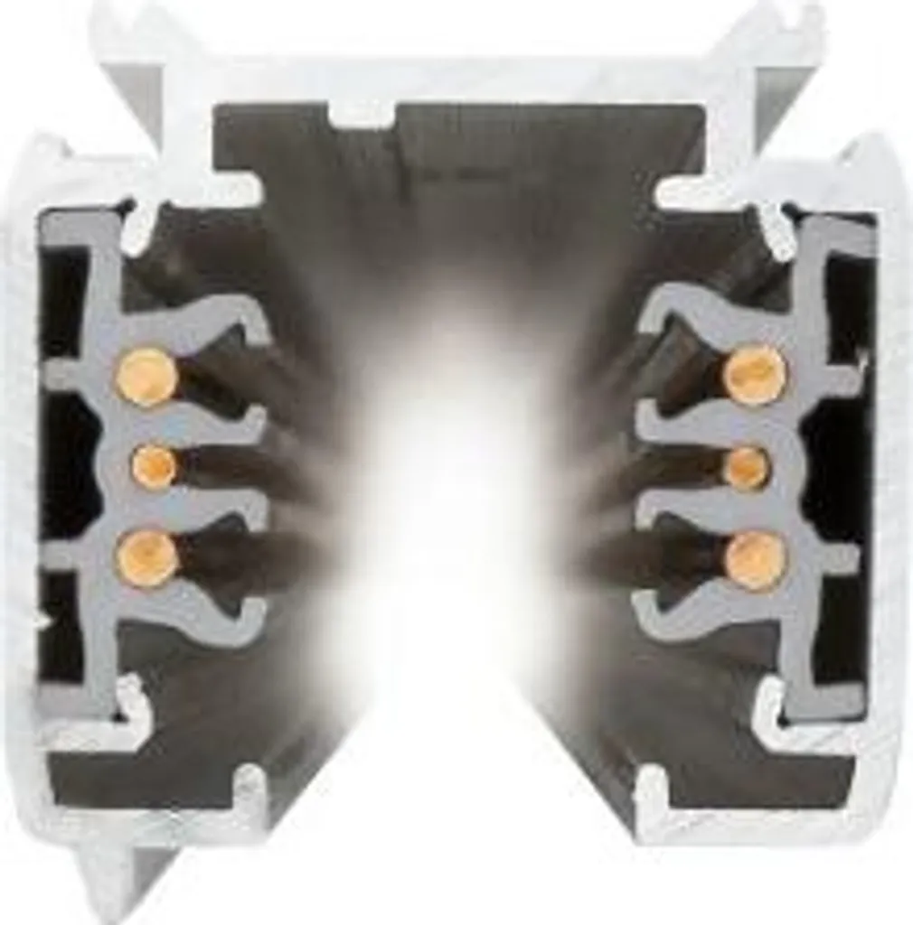Rail 2m S-TRACK SLV Blanc 1002632 Profilé Aluminium Triphasé Robuste