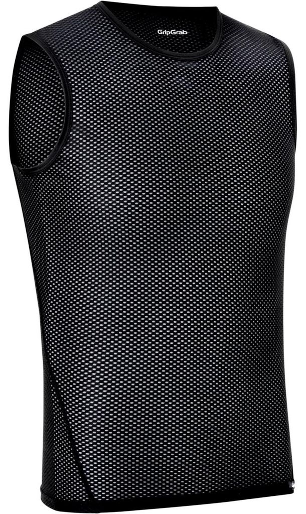 Gripgrab Ultralight Mesh ärmellose Basisschicht Schwarz - S