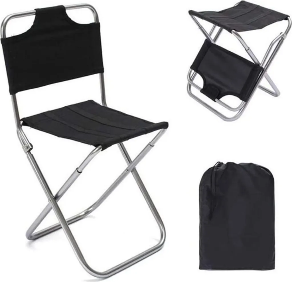 Chaise de camping légère pour éviter le mal de dos en randonnée et pêche