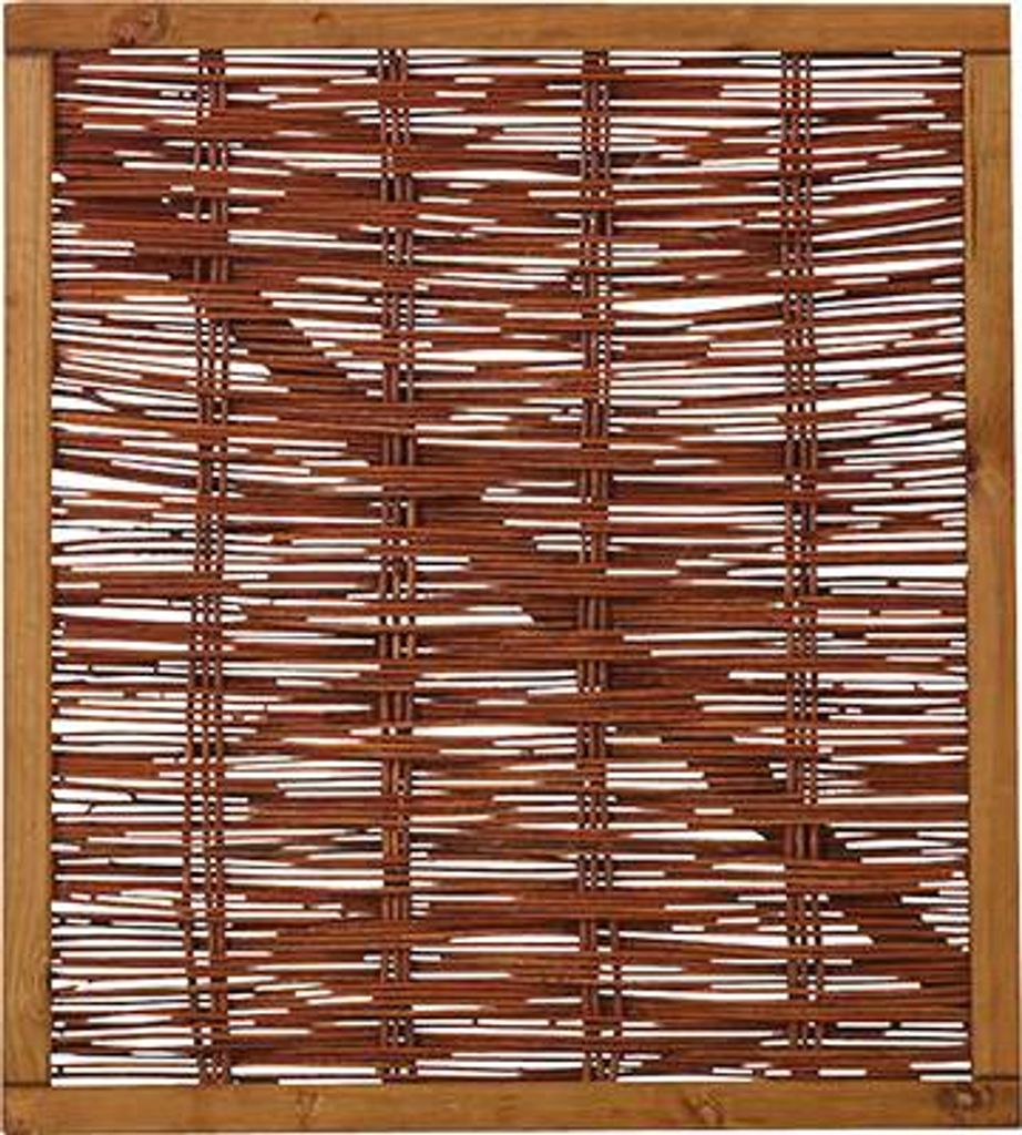 Plus Zauntor Weide mit Rahmen 90 x 100 cm Produktbild 