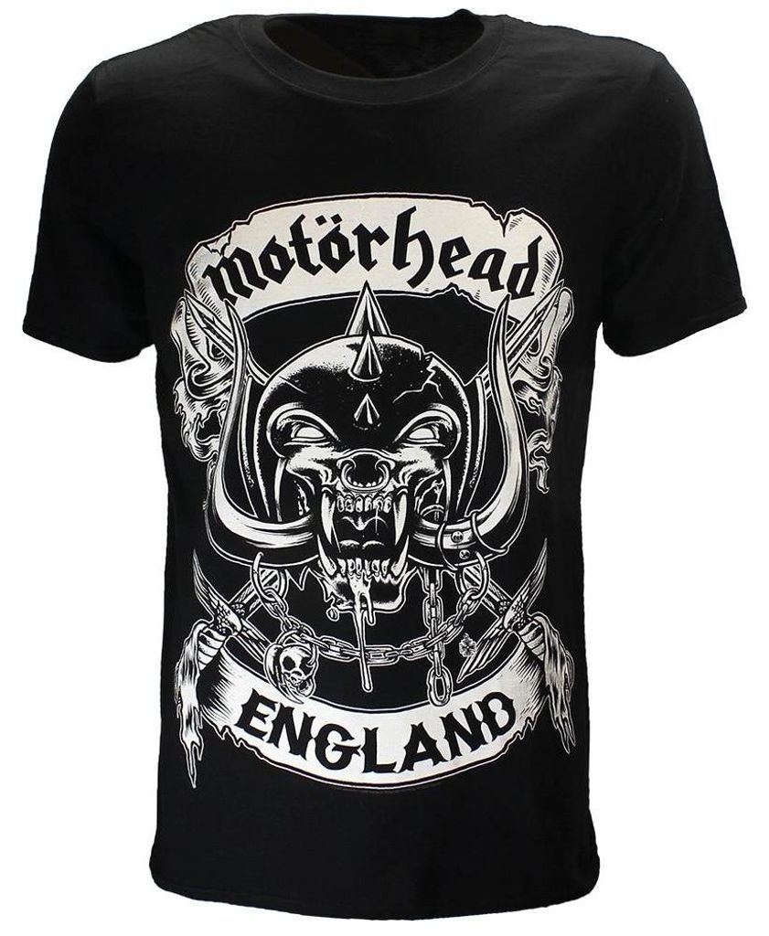 Motorhead Crossed Swords England T-Shirt – offizielles Merchandise - M