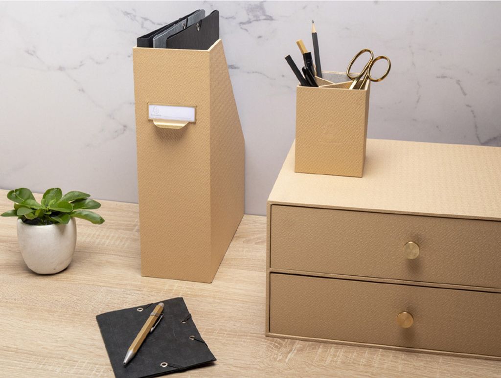 EXACOMPTA Stifteköcher Office by Me 3 Fächer blaugrün