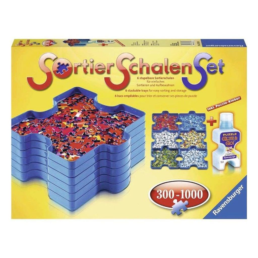 Ravensburger Sotierschalen-Set mit Puzzlekleber Produktbild 