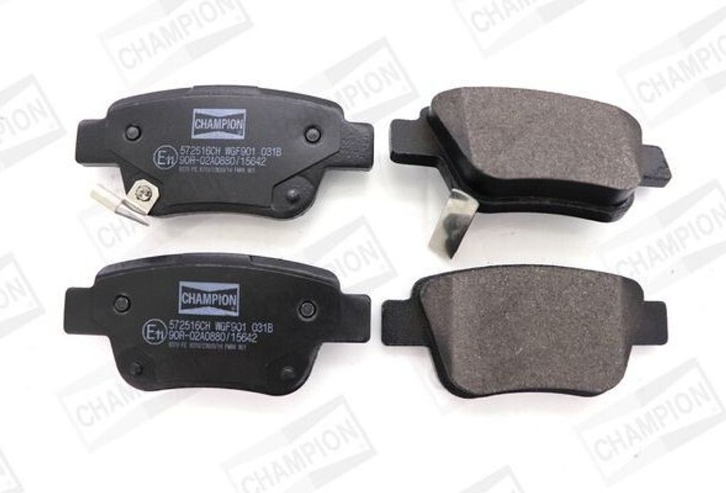 CHAMPION Bremsbeläge Satz Hinten Bremsklötze für TOYOTA AVENSIS Kombi (T25) 572516CH