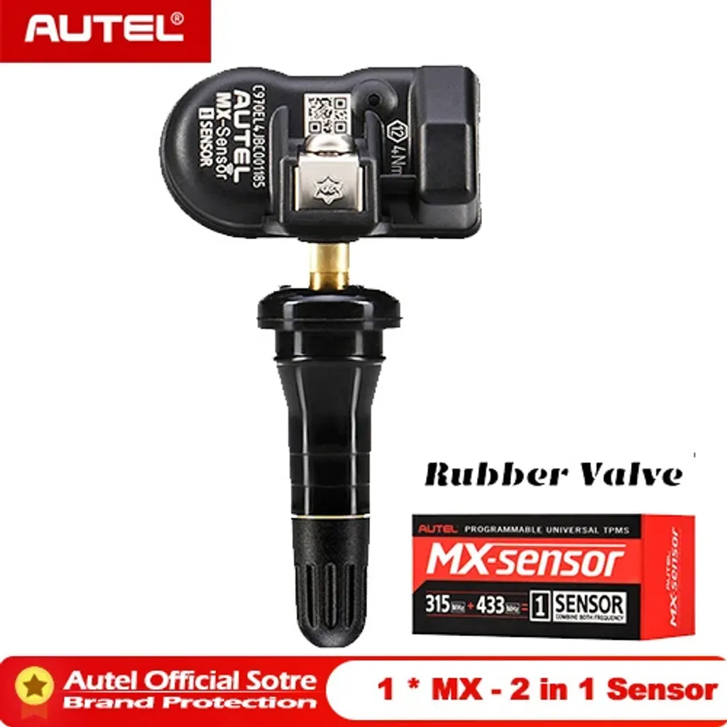 Capteur de Pression TPMS Double Fréquence avec Support Large 2in1 - 2