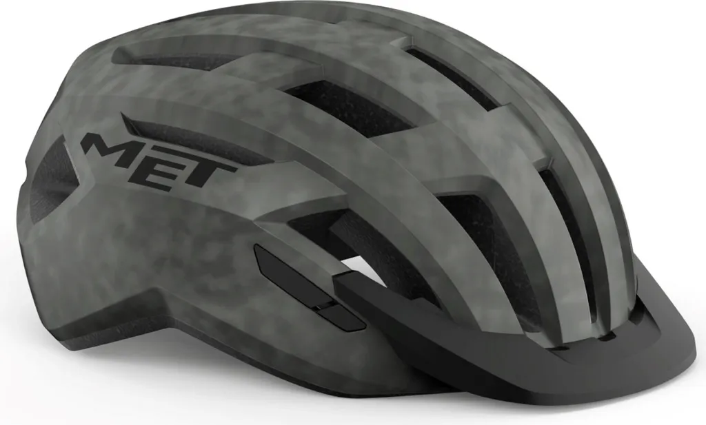 Casque vélo route et gravel MET Allroad S gris titane mat ultra léger