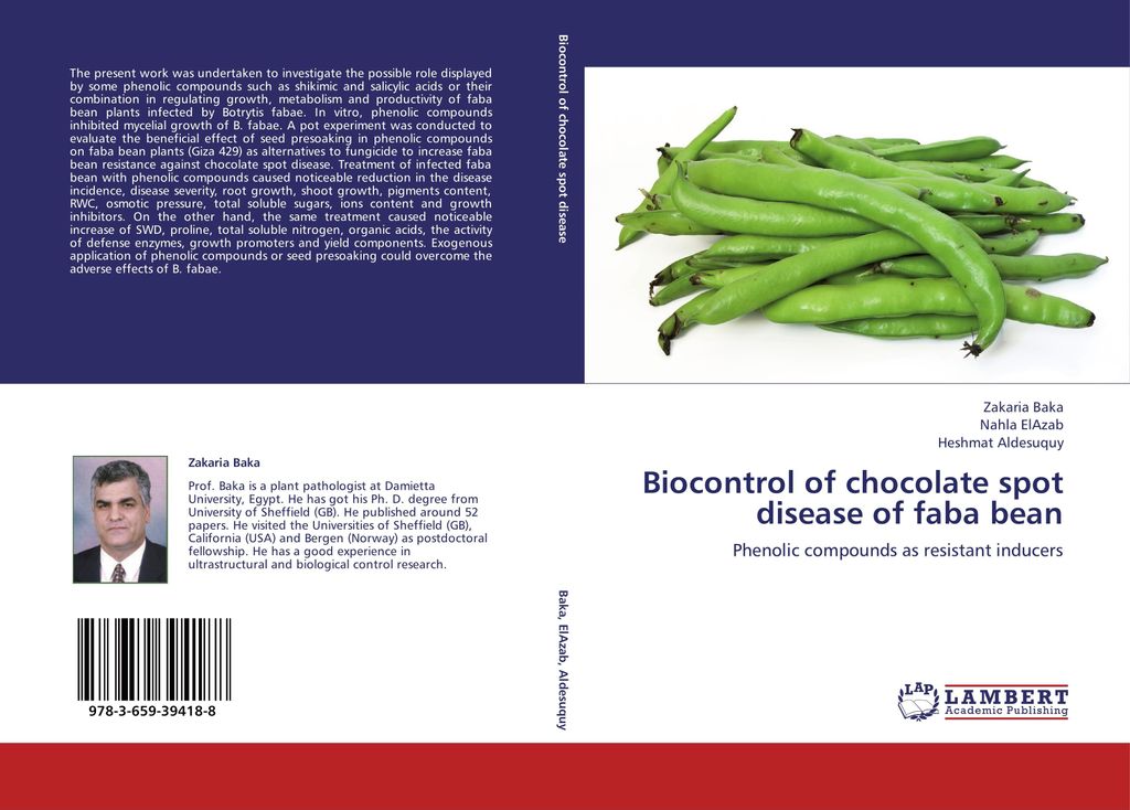 Biocontrol of chocolate spot disease of faba bean