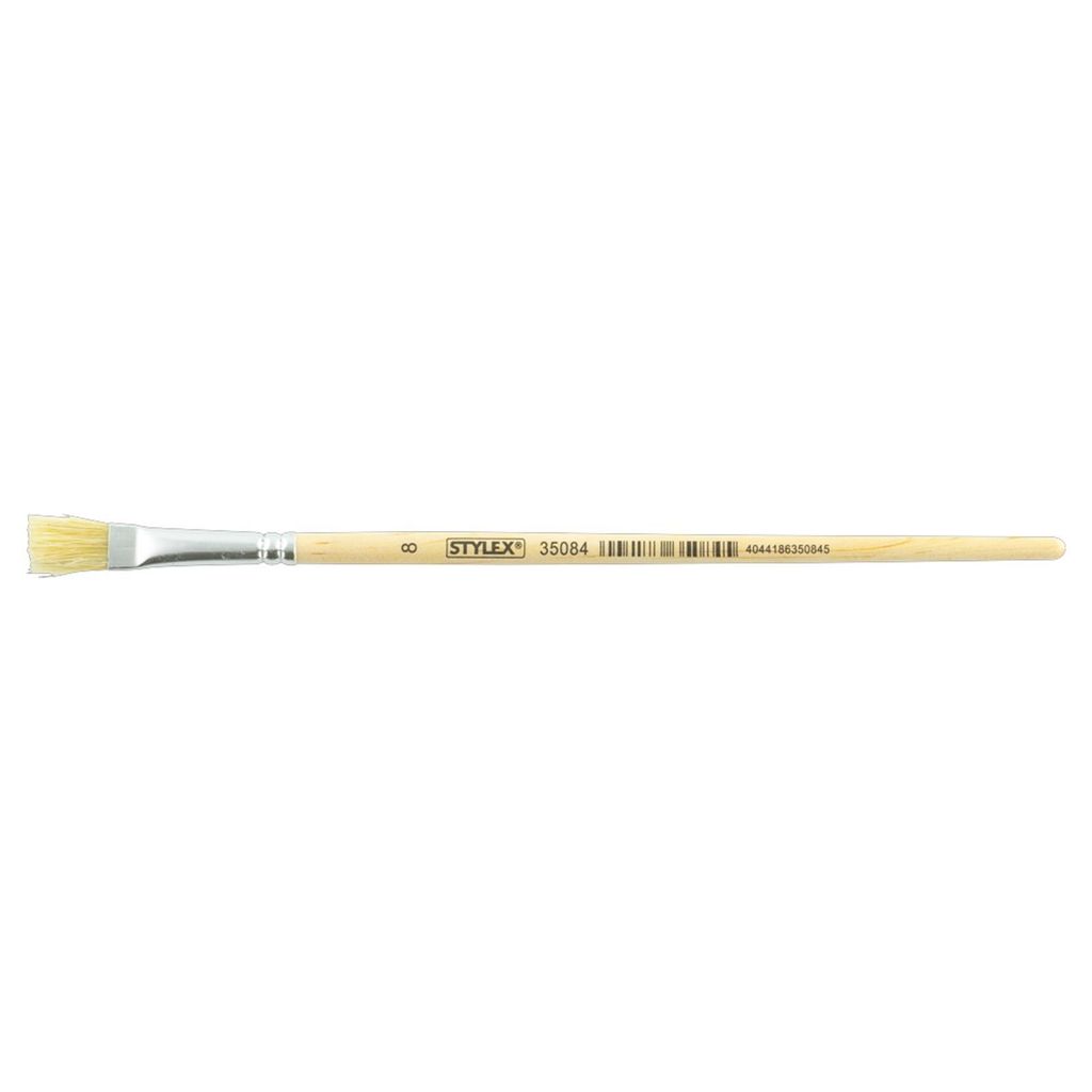 STYLEX Borstenpinsel - flach - Größe 8 Produktbild 
