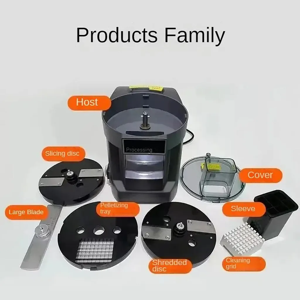 Râpe à légumes électrique multifonction, format compact pour cuisine - 2